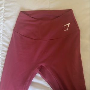 red gymshark leggings! never worn!